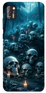 Чехол на TECNO POP 4 Pro Skulls v3 фото 1 из 1