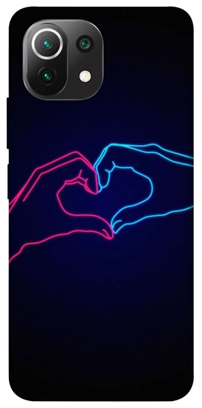 Чохол на Xiaomi Mi 11 Lite Neon love фото 1 з 1