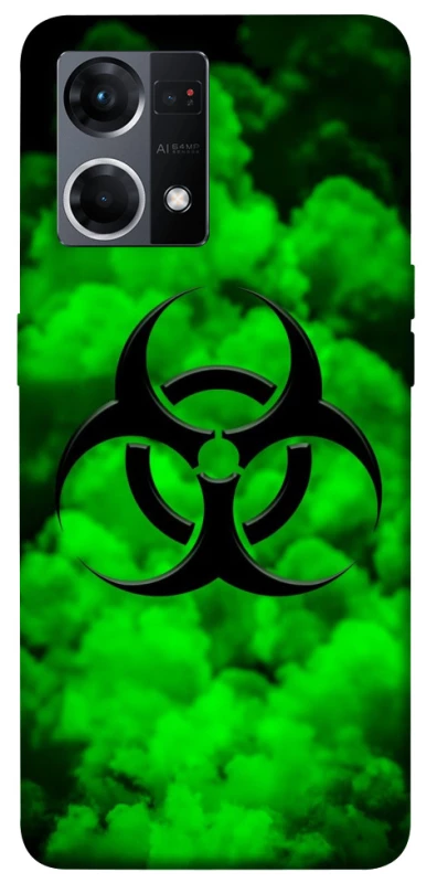 Чехол на Oppo Reno 7 4G Радиация v4 фото 1 из 1