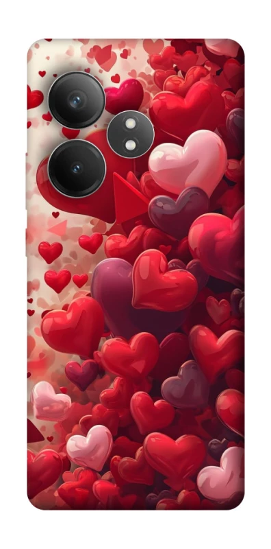 Чохол на Realme GT Neo 6 Many hearts фото 1 з 1