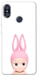 Чехол на Xiaomi Redmi Note 5 Pro / Note 5 (AI Dual Camera) Minimal Bunny Peek фото 1 из 1