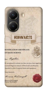 Чехол на Xiaomi Poco X7 Pro The Hogwarts acceptance letter фото 1 из 1