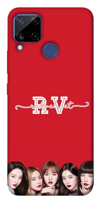 Чохол на Realme C15 RED VELVET v3 фото 1 з 1