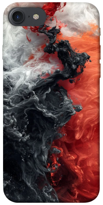 Чехол на Apple iPhone 7 / 8 (4.7") Black and Red фото 1 из 1