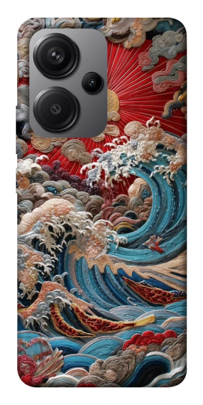 Чехол на Xiaomi Redmi Note 13 Pro+ Japa wave ver.2 фото 1 из 1