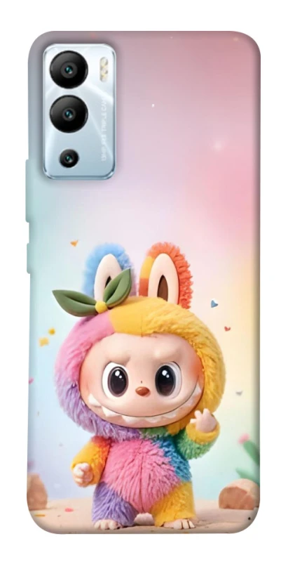 Чохол на Infinix Hot 12i Labubu colored фото 1 з 1