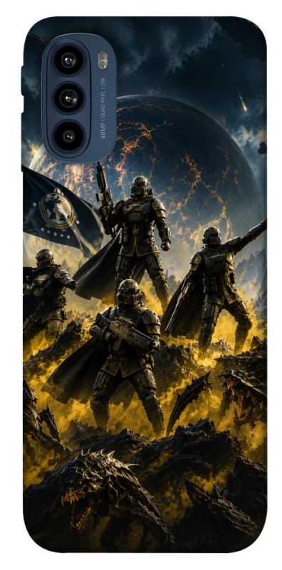 Чохол на Motorola Moto G41 HELLDIVERS фото 1 з 1