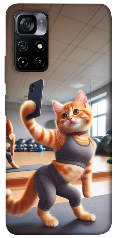 Чехол на Xiaomi Poco M4 Pro 5G Кошечка фото 1 из 1