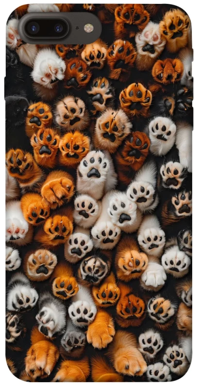 Чохол на Apple iPhone 7 plus / 8 plus Сat paws фото 1 з 1