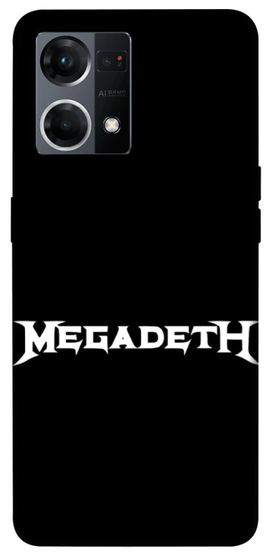 Чохол на Oppo Reno 7 4G Megadeth logo фото 1 з 1