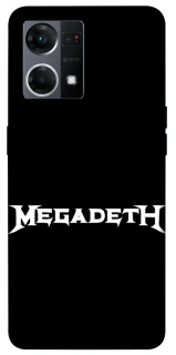 Чохол на Oppo Reno 7 4G Megadeth logo фото 1 з 1