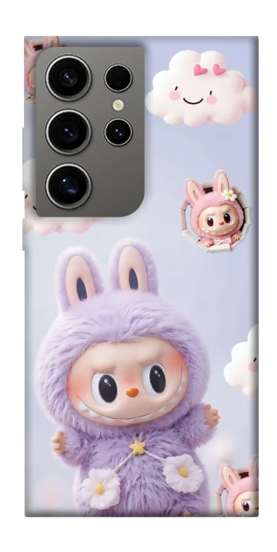 Чохол на Samsung Galaxy S24 Ultra Labubu & clouds фото 1 з 1