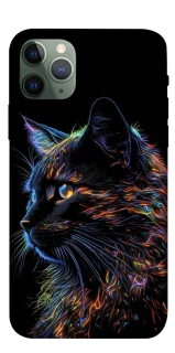 Чохол на Apple iPhone 11 Pro (5.8") Чорний кіт фото 1 з 1