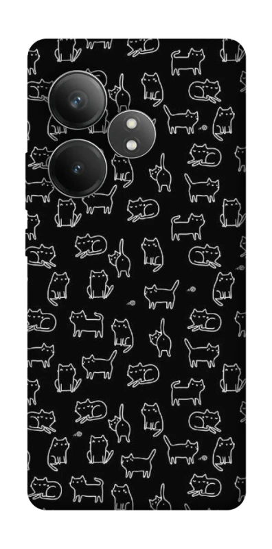 Чохол на Realme GT Neo 6 SE Black Cats фото 1 з 1