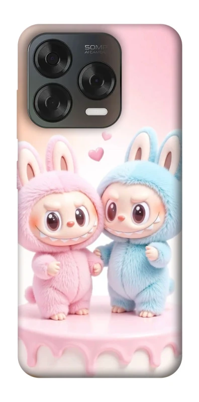 Чехол на ZTE Blade V70 Design Labubu Twins фото 2 из 2