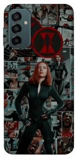 Чохол на Samsung Galaxy M13 4G Black Widow фото 1 з 1