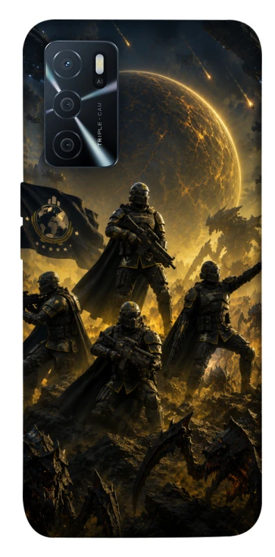Чохол на Oppo A16s / A16 HELLDIVERS ver.2 фото 1 з 1