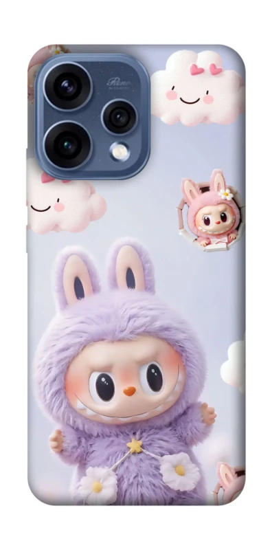 Чохол на Oppo Reno 15 Labubu & clouds фото 1 з 2