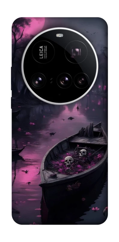 Чохол на Xiaomi 15 Ultra Boat and flamingo фото 1 з 1