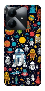 Чехол на Realme Note 60x Star Wars background ver.2 фото 1 из 1