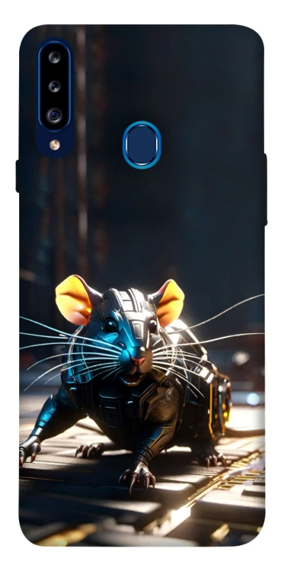 Чохол на Samsung Galaxy A20s Cyber rat фото 1 з 1