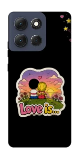 Чехол на Motorola Moto G86 Love is ver.5 фото 1 из 1