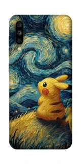 Чехол на ZTE Blade A7s (2019) Pikachu and Van Gogh фото 1 из 1