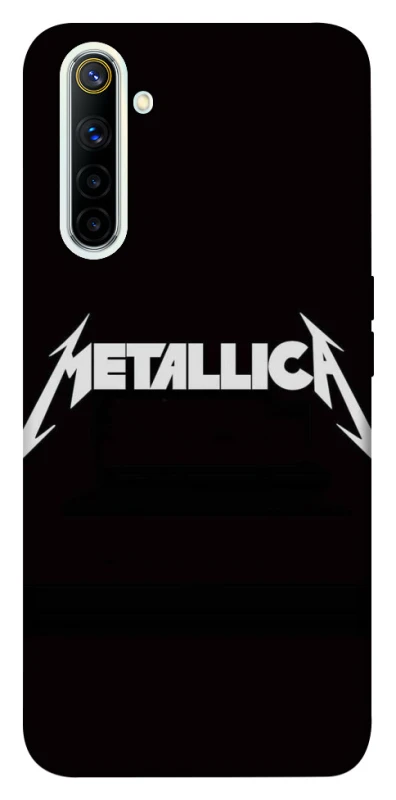 Чехол на Realme 6 Metallica logo фото 1 Чехол на Realme 6 Metallica logo фото 1 из 1