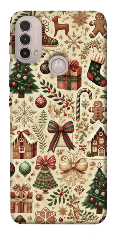 Чохол на Motorola Moto E40 Christmas mood ver.4 фото 1 з 1