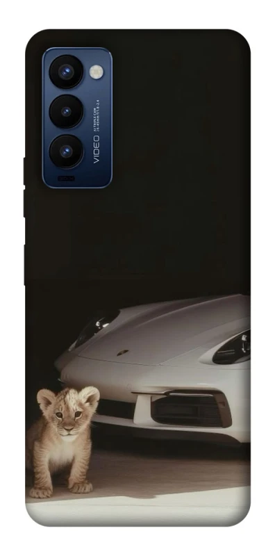 Чохол на TECNO Camon 18 Pro Porsche white фото 1 з 1