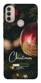 Чохол на Motorola Moto E40 Christmas Loading ver.2 фото 1 з 1