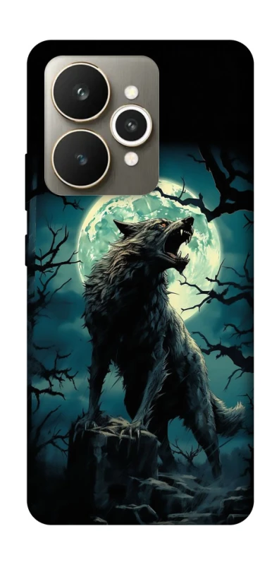 Чохол на Realme 15 Вовк під місяцем фото 1 з 1