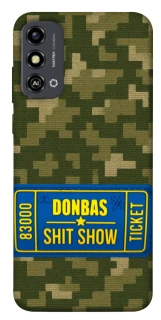 Чехол на ZTE Blade A53 Donbas ticket фото 1 из 1