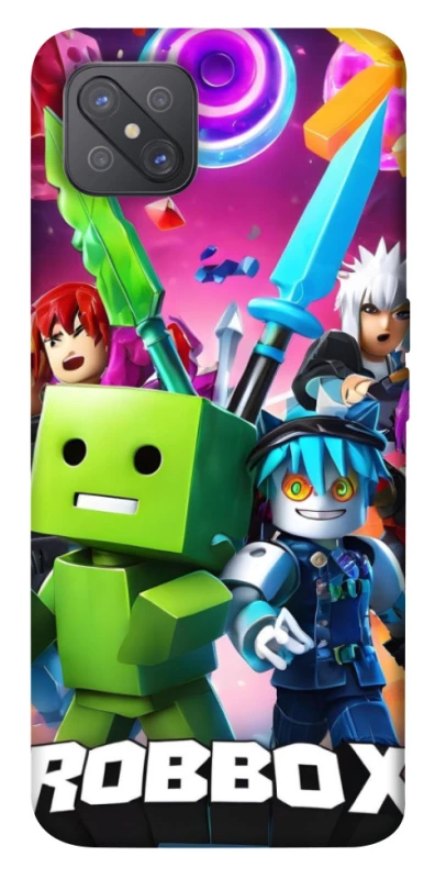 Чохол на Oppo A92s Roblox gaming heroes фото 1 з 1