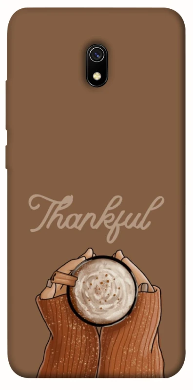 Чохол на Xiaomi Redmi 8a Thankful coffee фото 1 з 1