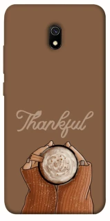 Чохол на Xiaomi Redmi 8a Thankful coffee фото 1 з 1