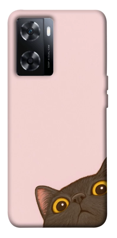 Чехол на OnePlus Nord N20 SE Peeping cat фото 1 из 1