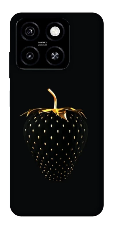 Чохол на ZTE Blade A55 4G Чорна полуниця фото 1 з 1