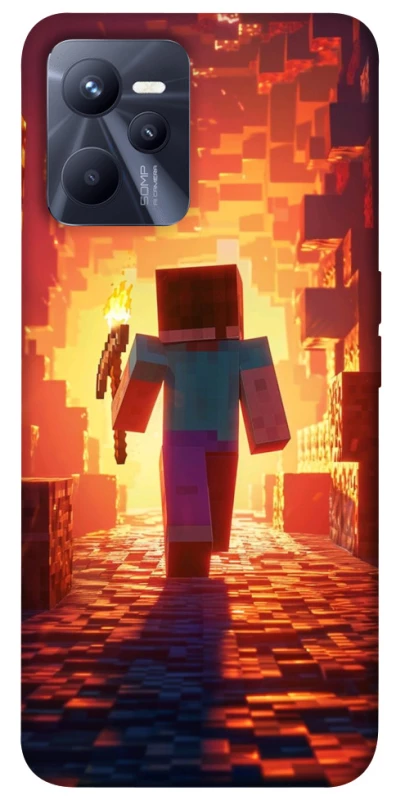 Чохол на Realme C35 Minecraft adventure фото 1 з 1