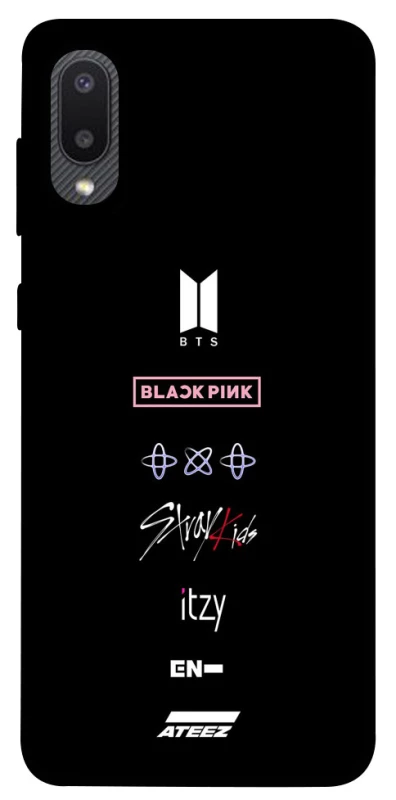 Чехол на Samsung Galaxy A02 K-pop Logo фото 1 из 1