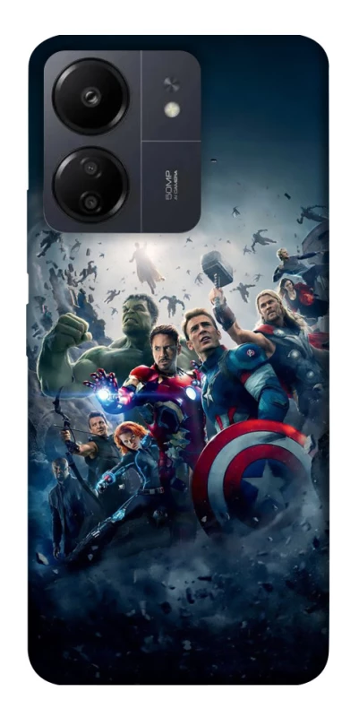 Чехол на Xiaomi Poco C65 Marvel heroes фото 1 из 1