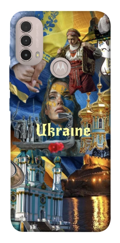 Чохол на Motorola Moto E40 Ukraine style ver.3 фото 1 з 1