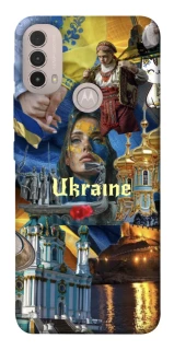 Чехол на Motorola Moto E40 Ukraine style ver.3 фото 1 из 1