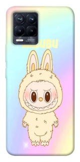 Чохол на Realme 8 Fluffy Rainbow Labubu фото 1 з 1
