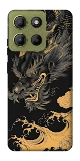 Чохол на Motorola Moto G15 4G gold dragon фото 1 з 1