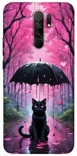Чохол на Xiaomi Redmi 9 Black cat фото 1 з 1