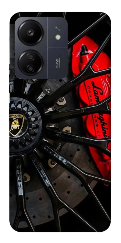 Чехол на Xiaomi Poco C65 Wheel Lamborgini фото 1 из 1