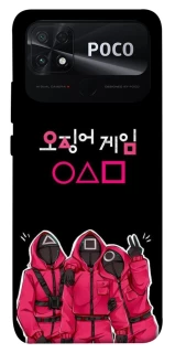 Чохол на Xiaomi Poco C40 squid game v5 фото 1 з 1