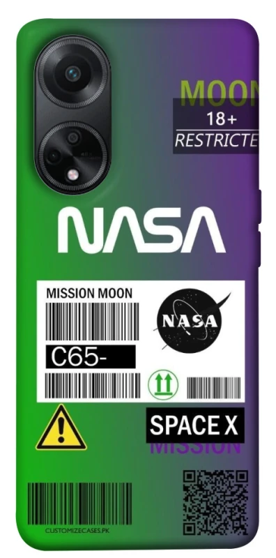 Чехол на Oppo A98 NASA ver.2 фото 1 из 1