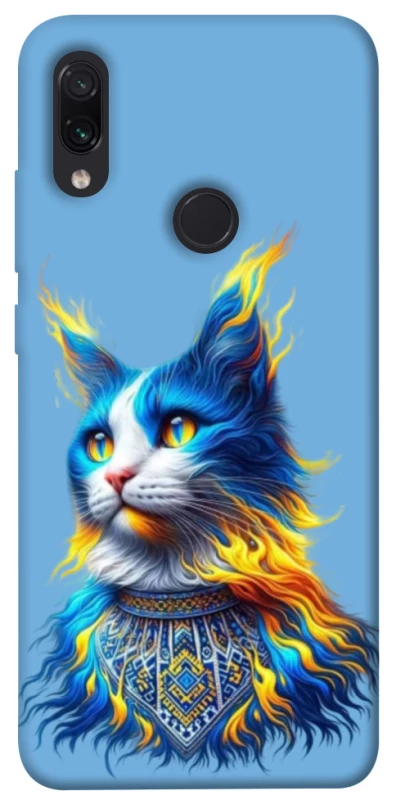 Чохол на Xiaomi Redmi Note 7 / Note 7 Pro / Note 7s Кіт патріот фото 1 з 1
